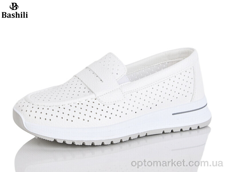 Купить Сліпони жіночі H6559-17 Башили білий, фото 1