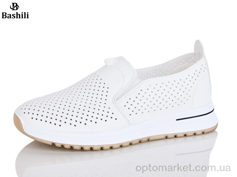 Купить Сліпони жіночі H6560-1 Башили білий, фото 1