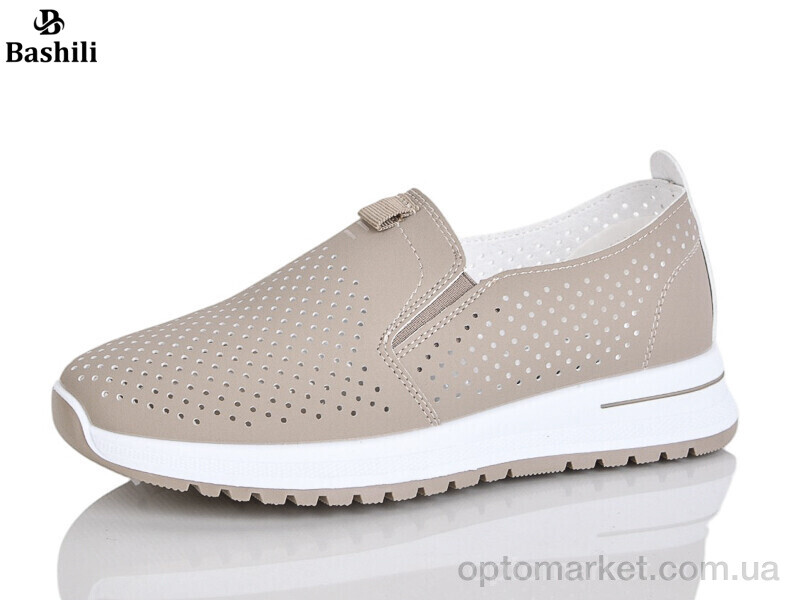 Купить Сліпони жіночі H6560-9 Башили бежевий, фото 1