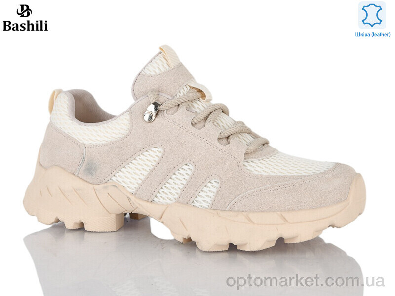 Купить Кросівки жіночі H6570-11 Башили бежевий, фото 1