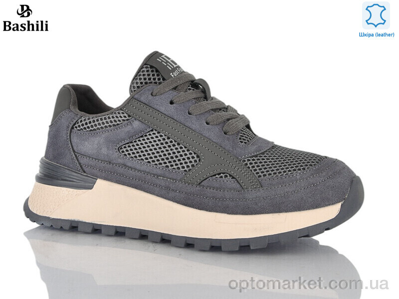 Купить Кросівки жіночі H6572-0 Башили сірий, фото 1