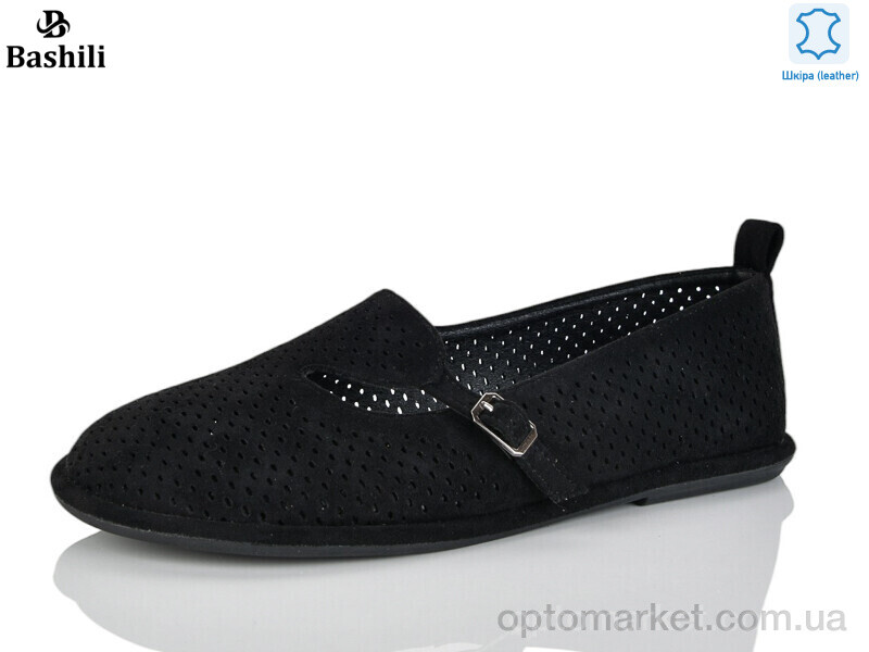 Купить Балетки жіночі H6580-22 Башили чорний, фото 1