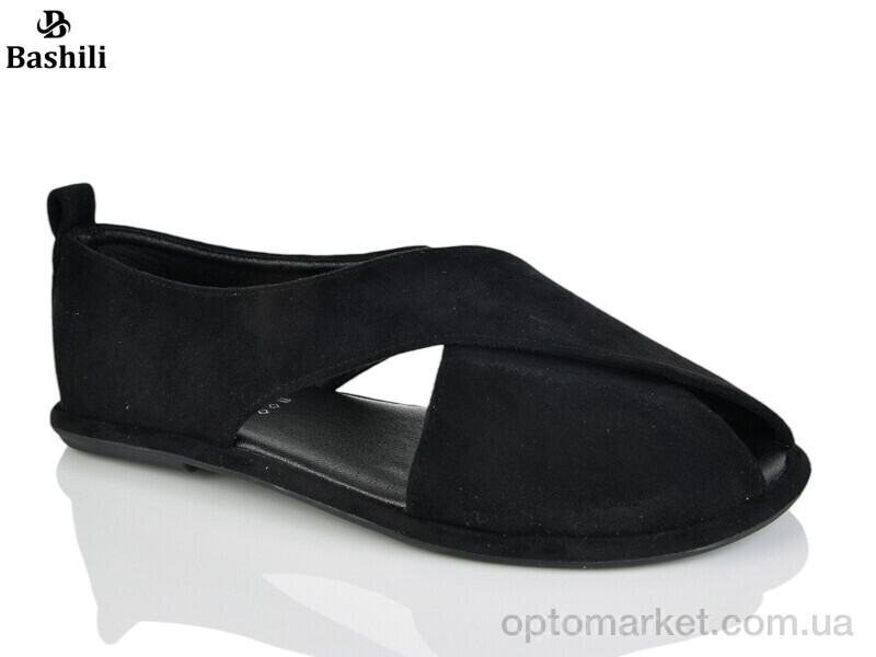 Купить Босоніжки жіночі H6587-2 Башили чорний, фото 1