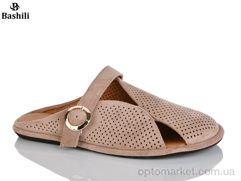 Купить Шльопанці жіночі H6588-20 Башили бежевий, фото 1