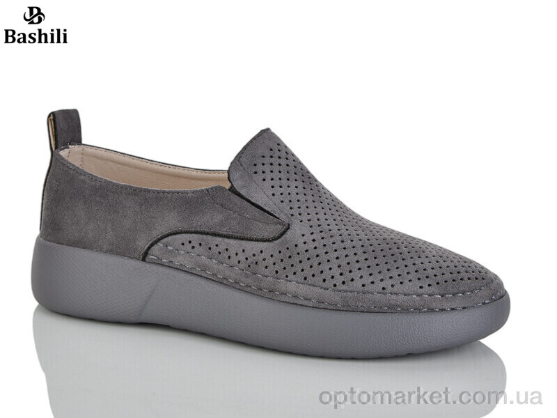 Купить Туфлі жіночі H6590-7 Башили сірий, фото 1