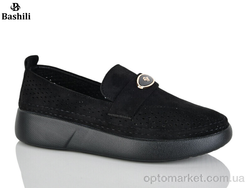 Купить Туфлі жіночі H6591-2 Башили чорний, фото 1