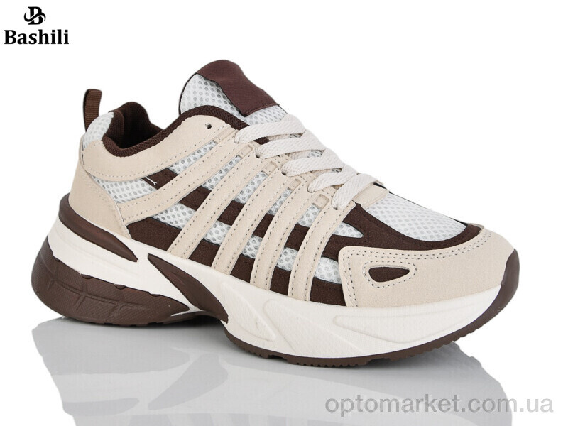 Купить Кросівки жіночі H6595-118 Башили бежевий, фото 1