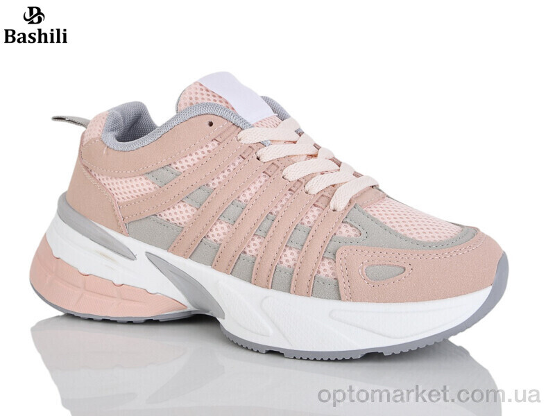 Купить Кросівки жіночі H6595-37 Башили рожевий, фото 1