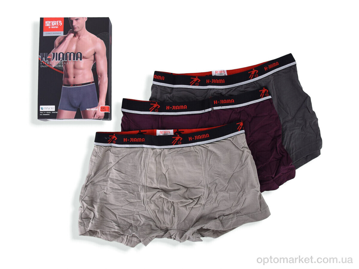 Купить Трусы чоловічі H6859 mix H-jiama мікс, фото 1
