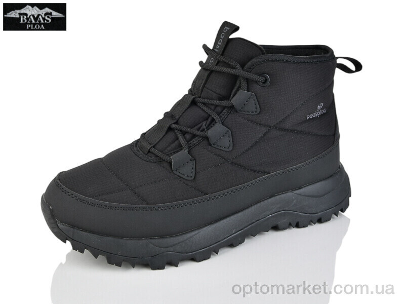 Купить Дутики жіночі H7045-1C Baas чорний, фото 1