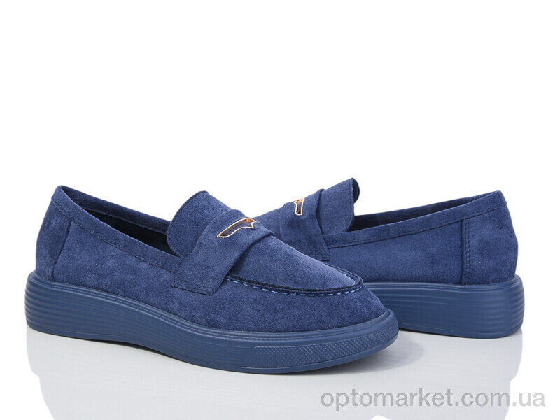 Купить Туфлі жіночі H71-2 Loretta синій, фото 1