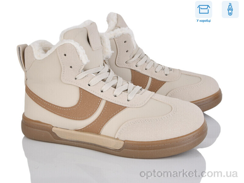 Купить Черевики жіночі H71-4 Xifa бежевий, фото 1