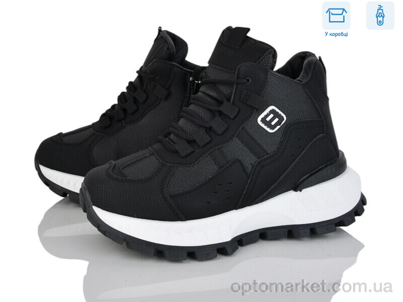 Купить Черевики жіночі H75-4 Xifa чорний, фото 1