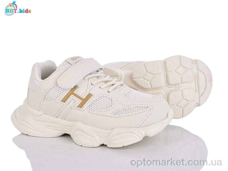 Купить Кросівки дитячі H751-3-5 BBT бежевий, фото 1