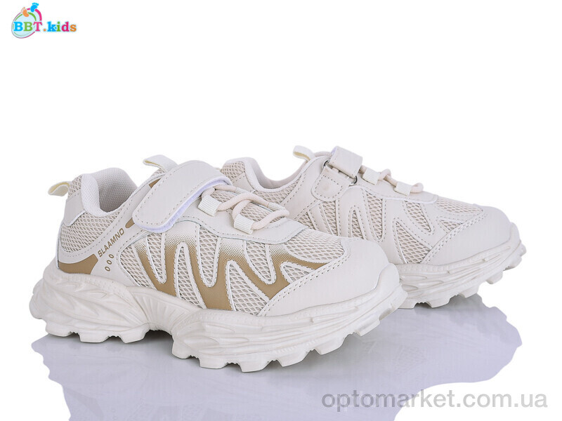 Купить Кросівки дитячі H758-3-5 BBT бежевий, фото 1