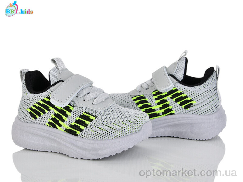 Купить Кросівки дитячі H766-1-1 BBT сірий, фото 1