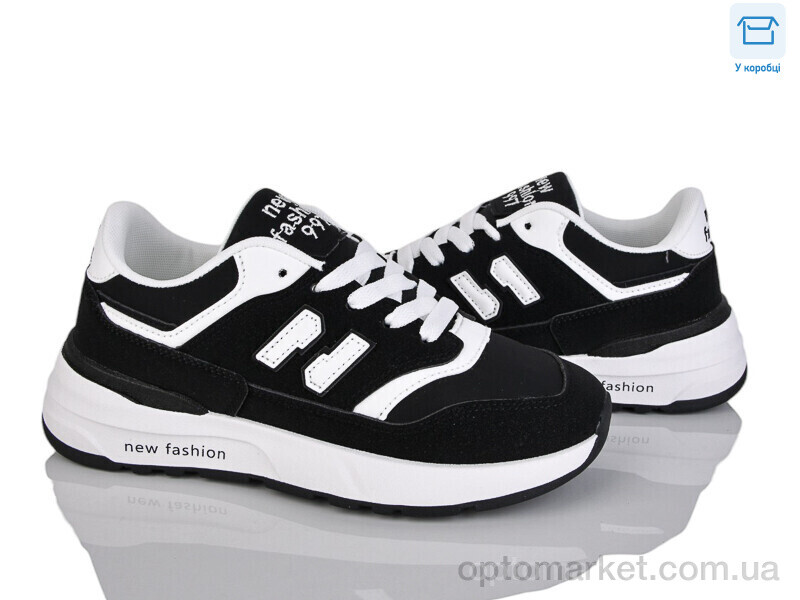 Купить Кросівки унісекс H77-1 Xifa чорний, фото 1