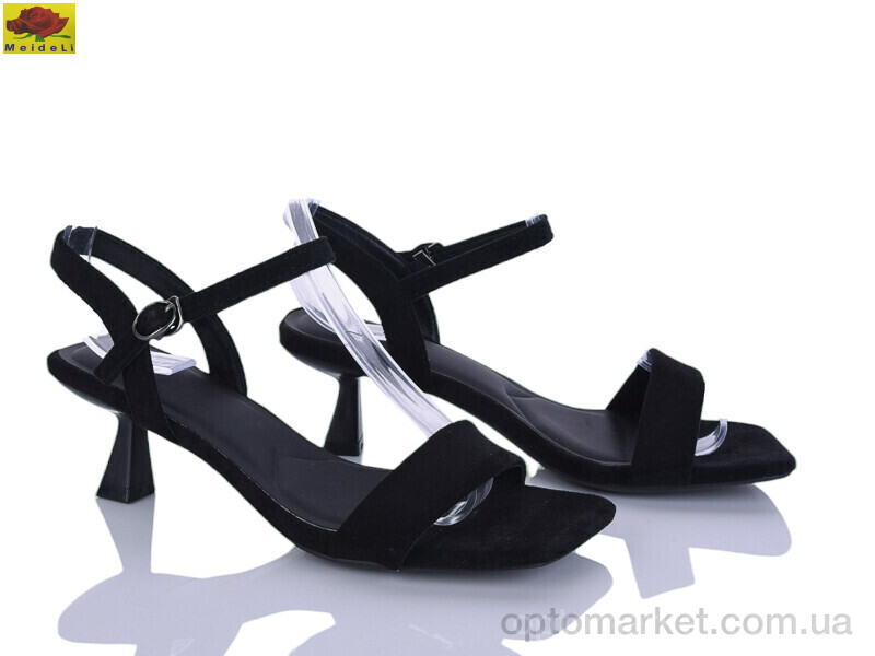Купить Босоніжки жіночі H777-1 Mei De Li чорний, фото 1