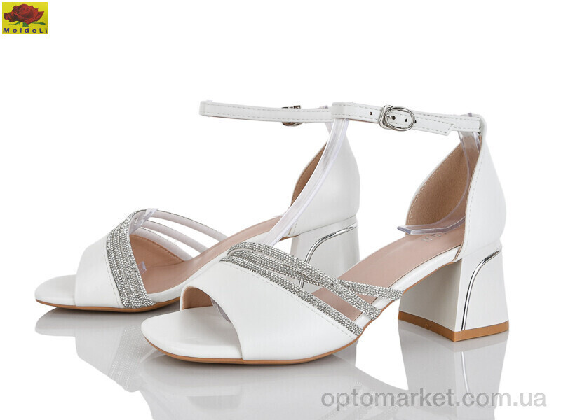 Купить Босоніжки жіночі H777-23 Mei De Li білий, фото 1