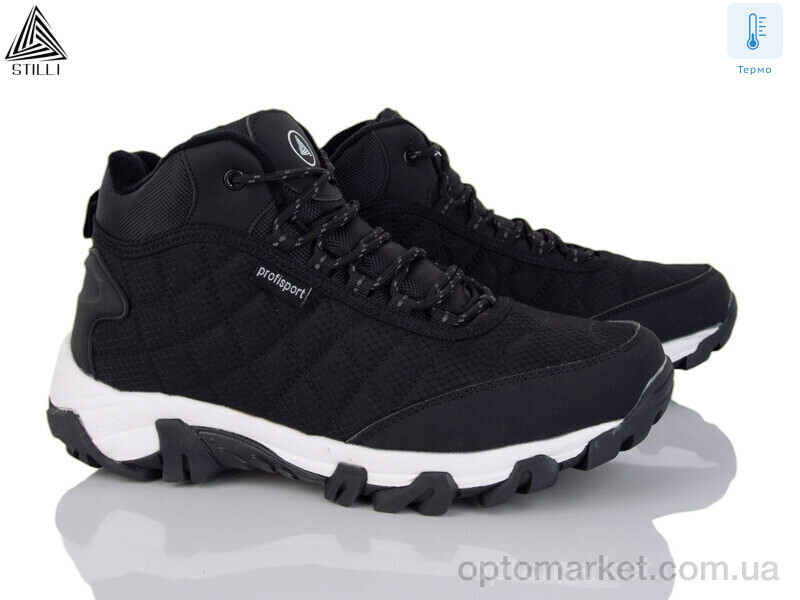 Купить Черевики чоловічі H780-4 термо піна Stilli чорний, фото 1
