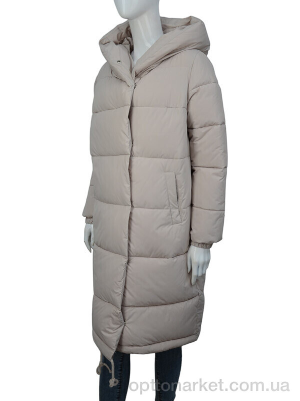 Купить Пальто жіночі H7813 beige Urban Bang бежевий, фото 1