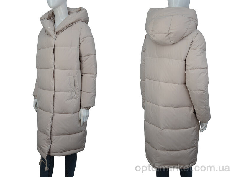 Купить Пальто жіночі H7813 beige Urban Bang бежевий, фото 3