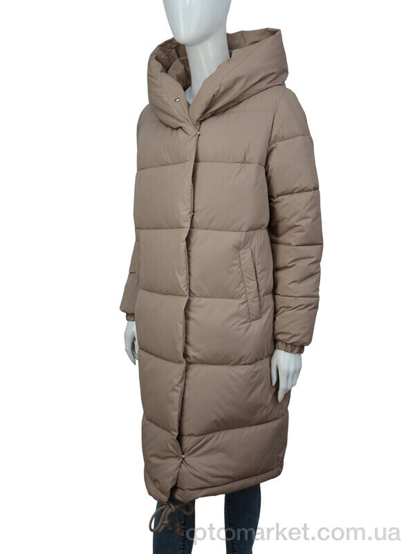 Купить Пальто жіночі H7813 d.beige Urban Bang бежевий, фото 1