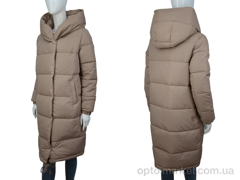 Купить Пальто жіночі H7813 d.beige Urban Bang бежевий, фото 3