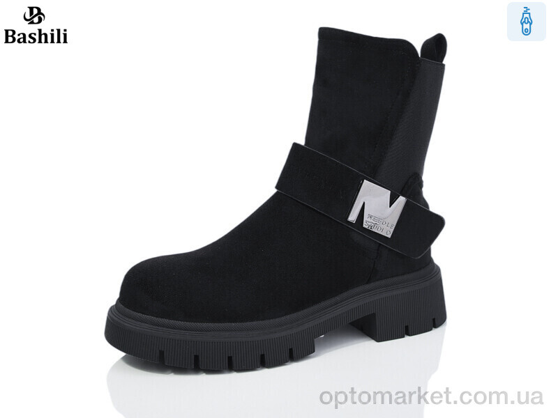 Купить Черевики жіночі H83A05-1 Башили чорний, фото 1