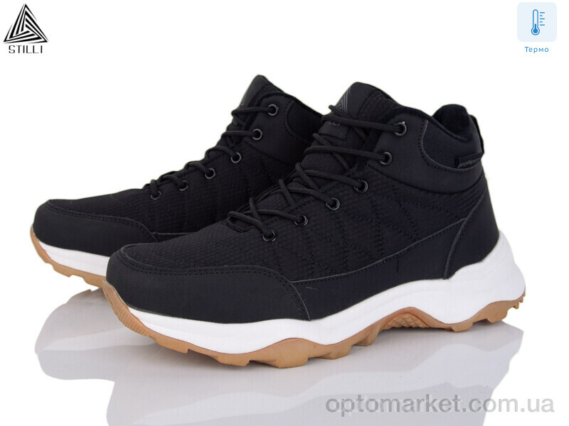 Купить Черевики чоловічі H860-5 термо піна Stilli чорний, фото 1