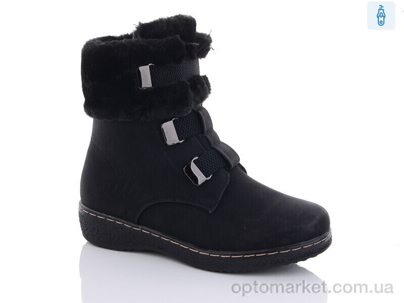 Купить Черевики жіночі H869-1 Коронате чорний, фото 1