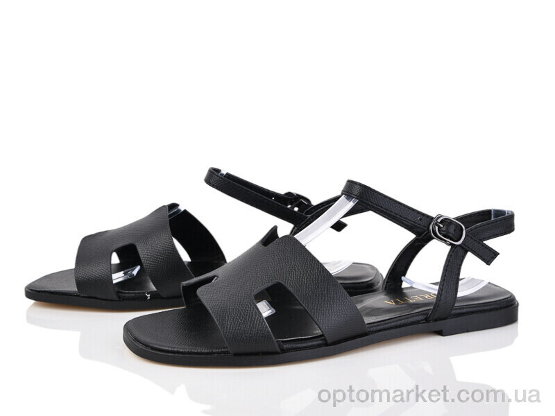 Купить Босоніжки жіночі H89-1 Loretta чорний, фото 1