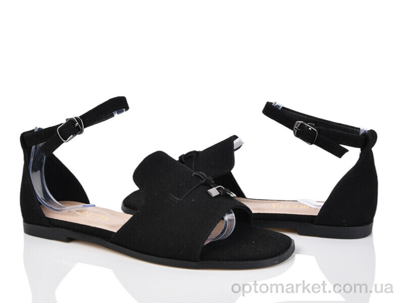 Купить Босоніжки жіночі H90-1 Loretta чорний, фото 1