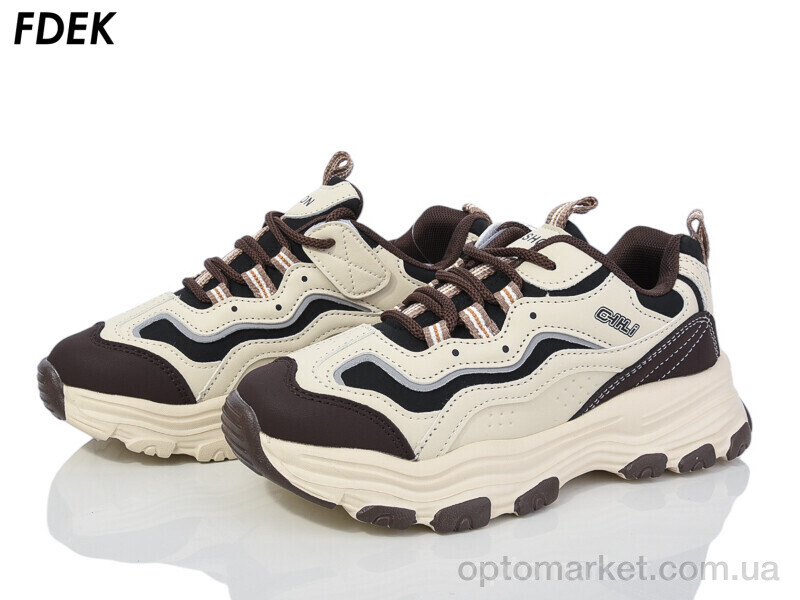 Купить Кросівки унісекс H9052-6 Fdek бежевий, фото 1