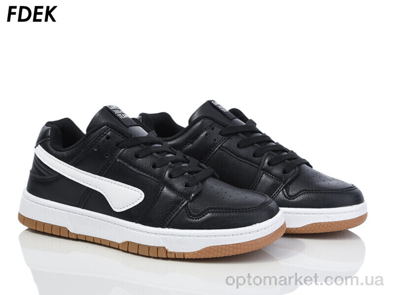 Купить Кросівки унісекс H9203-7 Fdek чорний, фото 1