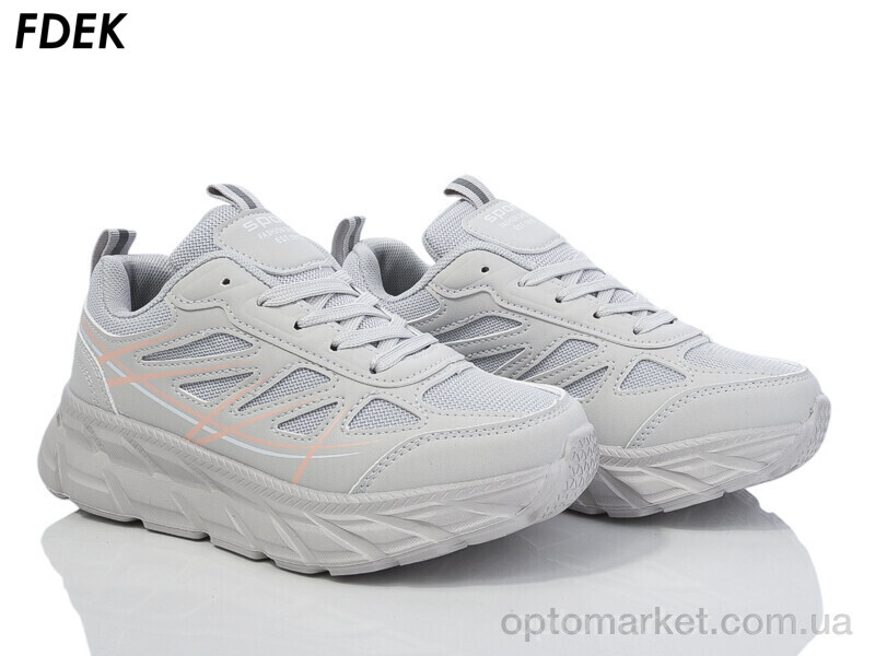Купить Кросівки унісекс H9206-9 Fdek сірий, фото 1