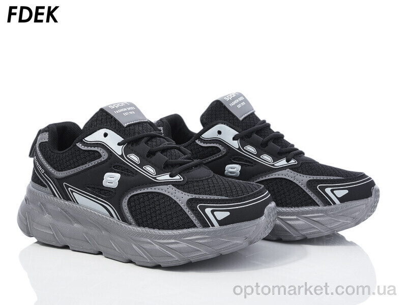 Купить Кросівки жіночі H9207-3 Fdek чорний, фото 1