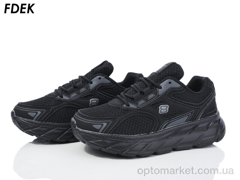 Купить Кросівки жіночі H9207-5 Fdek чорний, фото 1