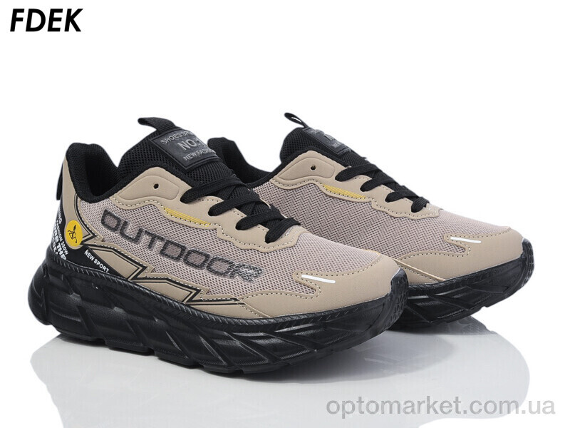 Купить Кросівки унісекс H9209-6 Fdek бежевий, фото 1