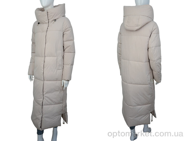 Купить Пальто жіночі H925 beige Urban Bang бежевий, фото 3