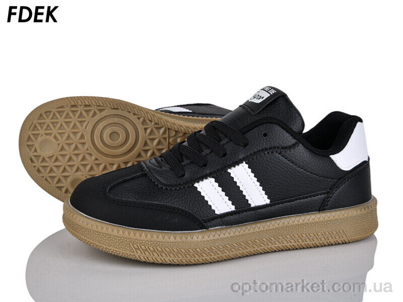 Купить Кросівки унісекс H9253-3 Fdek чорний, фото 1