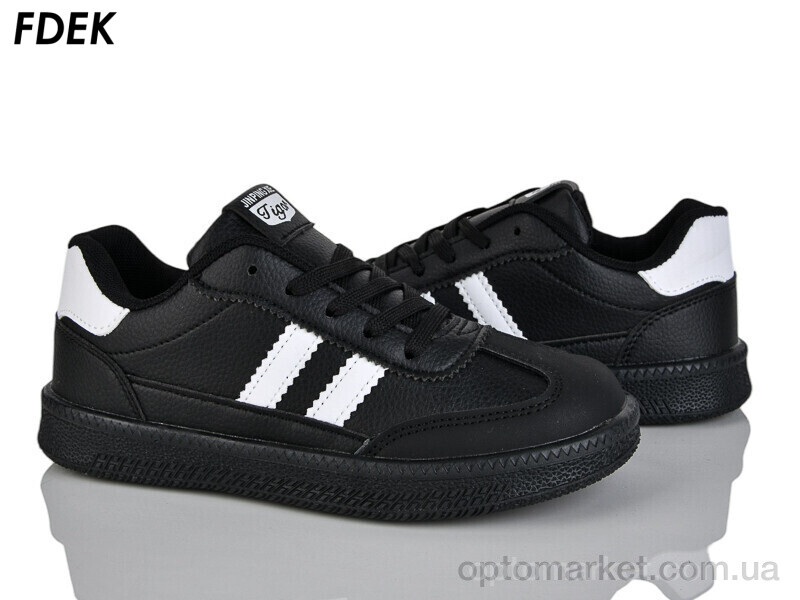 Купить Кросівки унісекс H9253-6 Fdek чорний, фото 1