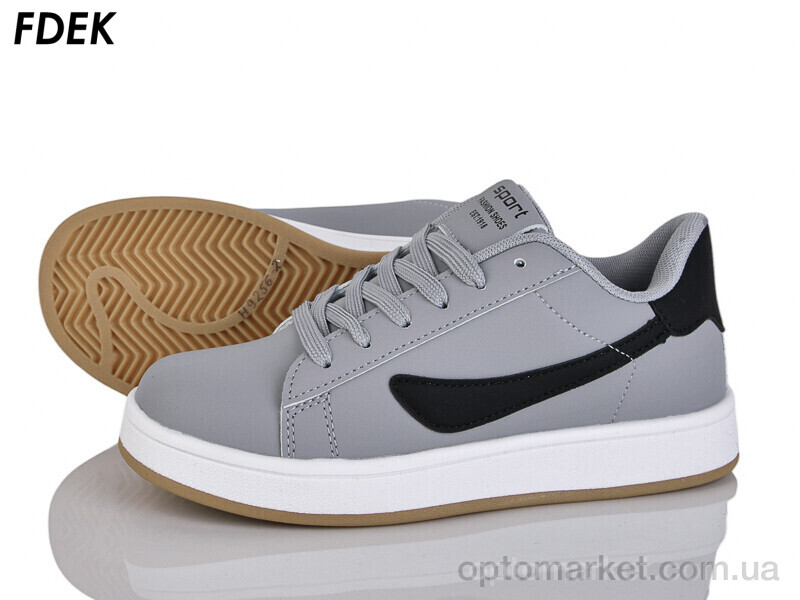 Купить Кросівки унісекс H9256-2 Fdek сірий, фото 1