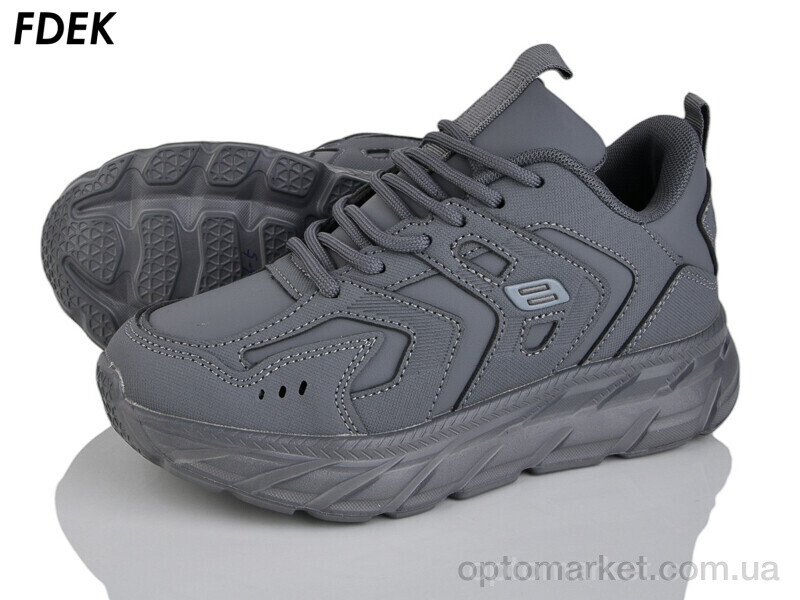 Купить Кросівки унісекс H9266-5 Fdek сірий, фото 1