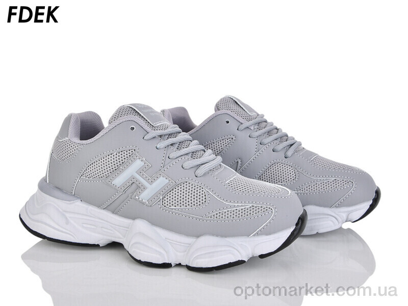 Купить Кросівки унісекс H9281-1 Fdek сірий, фото 1