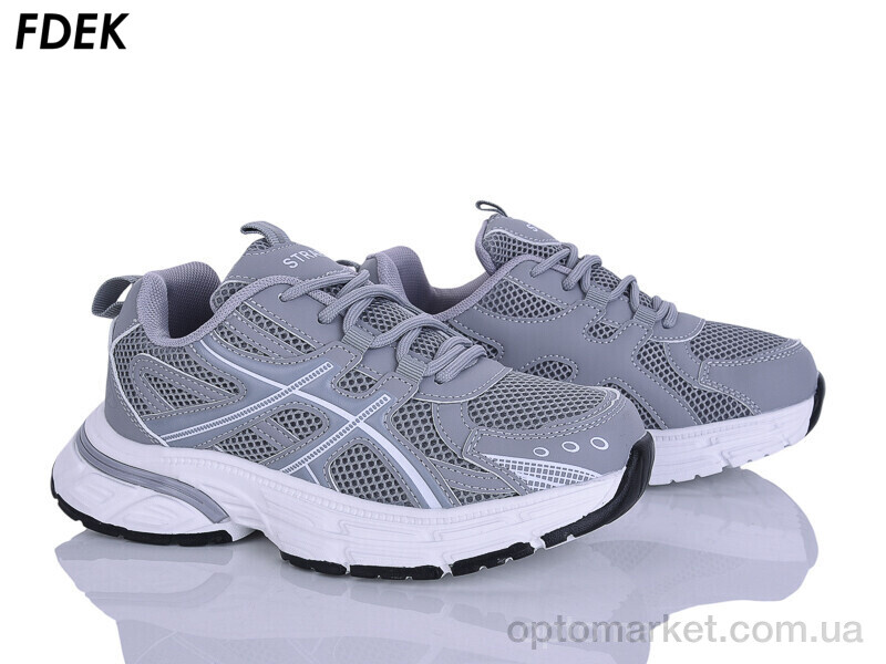 Купить Кросівки унісекс H9283-1 Fdek сірий, фото 1
