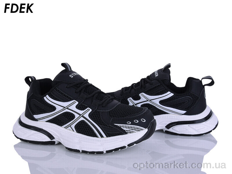 Купить Кросівки унісекс H9283-5 Fdek чорний, фото 1