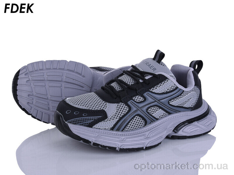 Купить Кросівки унісекс H9283-6 Fdek сірий, фото 1