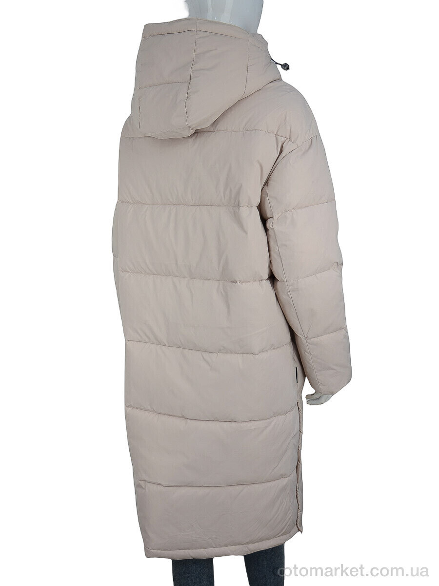 Купить Пальто жіночі H950 beige Urbanbang бежевий, фото 2