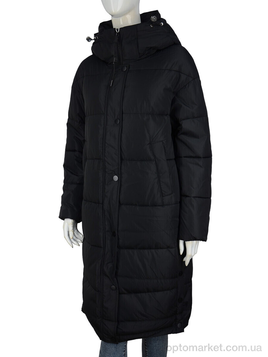 Купить Пальто жіночі H950 black Urbanbang чорний, фото 1